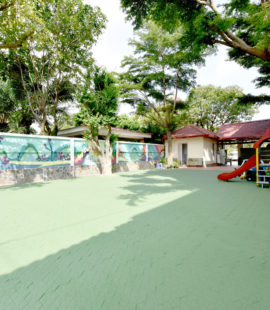 Nursery and preschool recess area