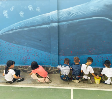 Dự án bức tranh tường cho học sinh trường La Petite Ecole HCMC