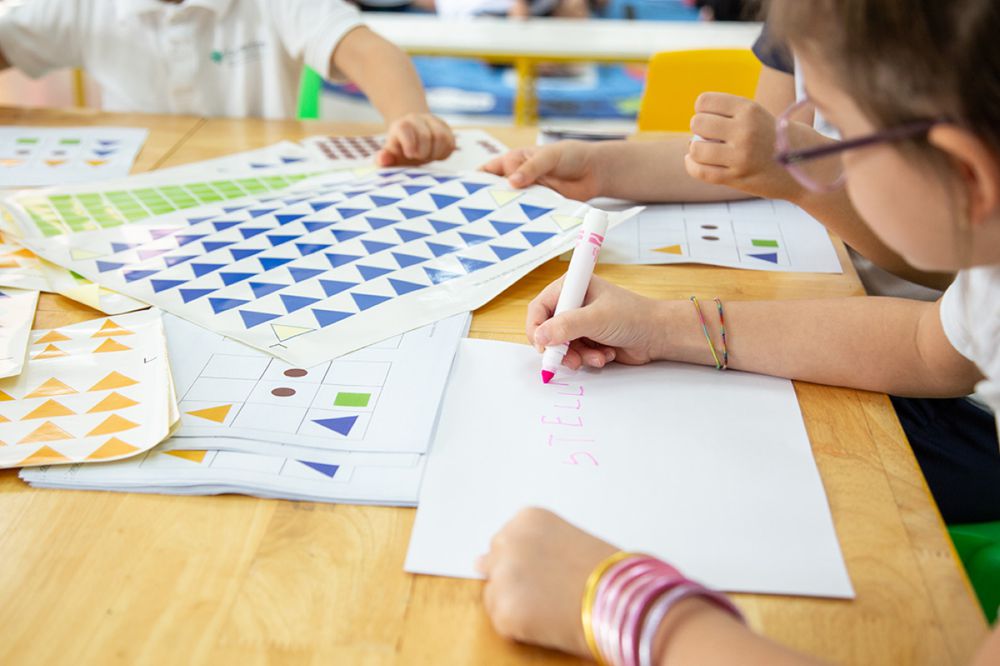 Draw and Color Numbers and Shapes